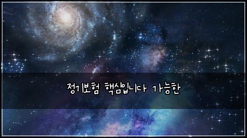 정기보험 핵심입니다  가능한