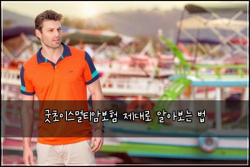 굿초이스멀티암보험 제대로 알아보는 법