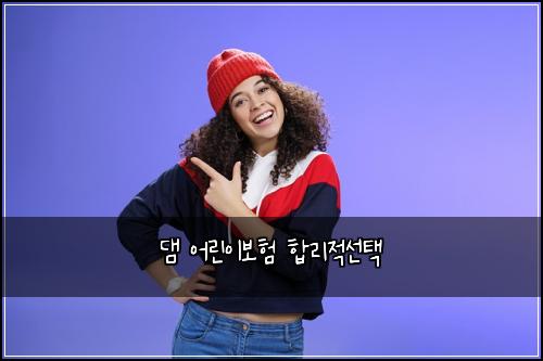 댐 어린이보험 합리적선택 