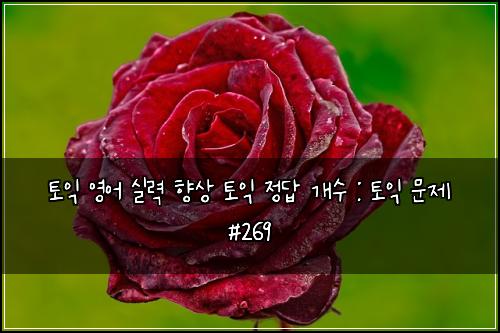 ํ ์ต ์์ด ์ค๋ ฅ ํฅ์ ํ ์ต ์ ๋ต ๊ฐ์ : ํ ์ต ๋ฌธ์ #269