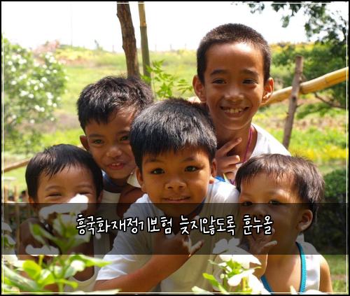 흥국화재정기보험 늦지않도록  훈누올
