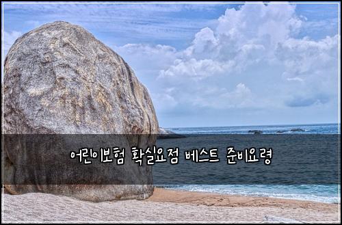 ์ด๋ฆฐ์ด๋ณดํ ํ์ค์์ ๋ฒ ์คํธ ์ค๋น์๋ น