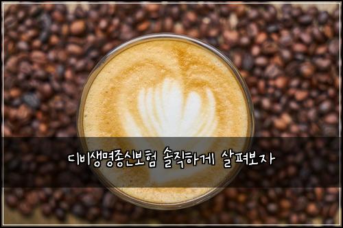 디비생명종신보험 솔직하게 살펴보자