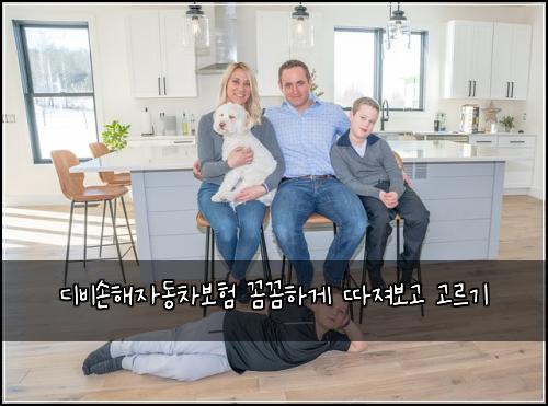 디비손해자동차보험 꼼꼼하게 따져보고 고르기