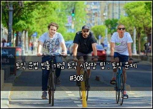 토익 문법 빈출 개념 토익 시험장 팁 : 토익 문제 #308