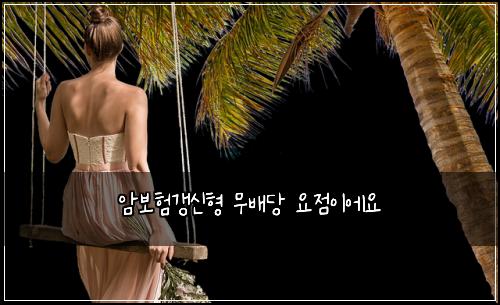์๋ณดํ๊ฐฑ์ ํ ๋ฌด๋ฐฐ๋น ์์ ์ด์์