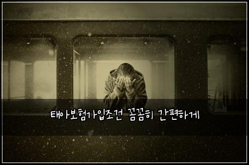 태아보험가입조건 꼼꼼히 간편하게