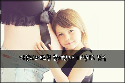 자동차2대보험 설계받자  가격비교 견적
