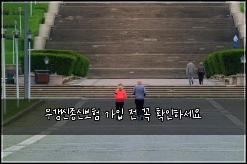 무갱신종신보험 가입 전 꼭 확인하세요