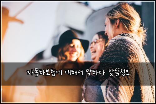 자동차보험에 대해서 말하다 알뜰정보