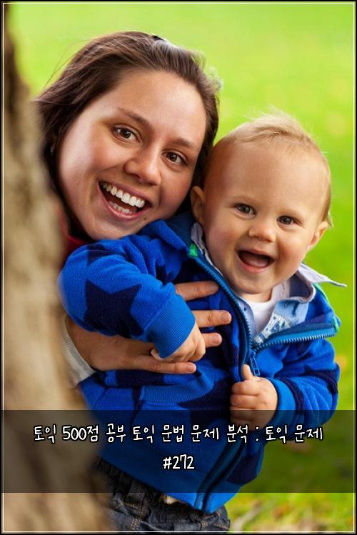 토익 500점 공부 토익 문법 문제 분석 : 토익 문제 #272