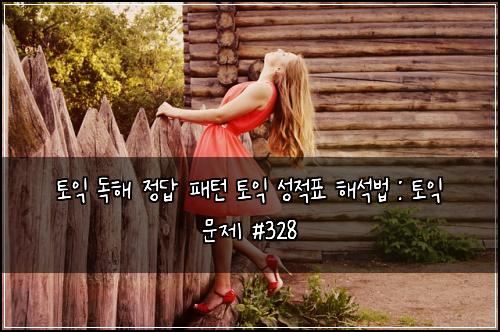 ν μ΅ λ
ν΄ μ λ΅ ν¨ν΄ ν μ΅ μ±μ ν ν΄μλ² : ν μ΅ λ¬Έμ #328
