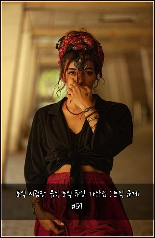 토익 시험장 음식 토익 취업 가산점 : 토익 문제 #54
