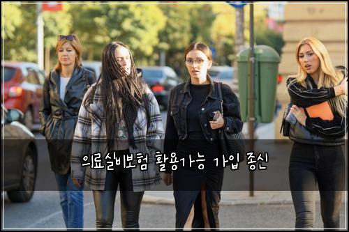 의료실비보험 활용가능  가입 종신