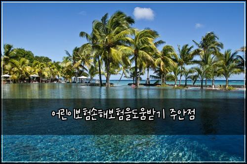 ์ด๋ฆฐ์ด๋ณดํ์ํด๋ณดํ์๋์๋ฐ๊ธฐ ์ฃผ์์ 