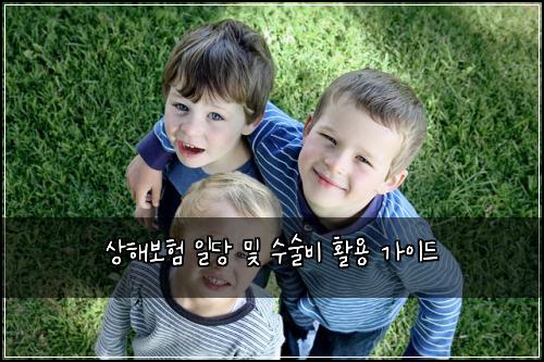 상해보험 일당 및 수술비 활용 가이드