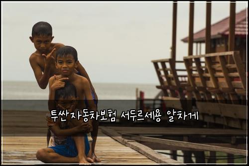 투싼자동차보험 서두르세용  알차게