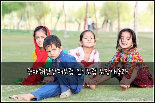 현대해상상해보험 인기보험  보장내용과