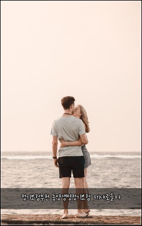 정기보험추천 동양생명정기보험 제대로들자