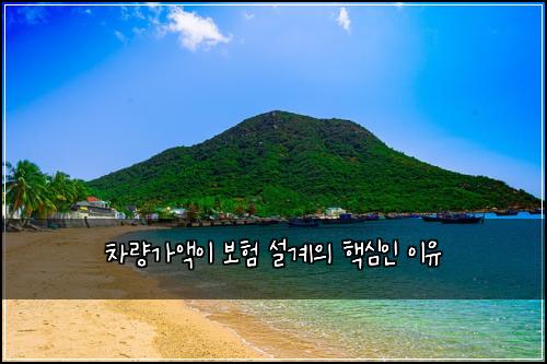차량가액이 보험 설계의 핵심인 이유