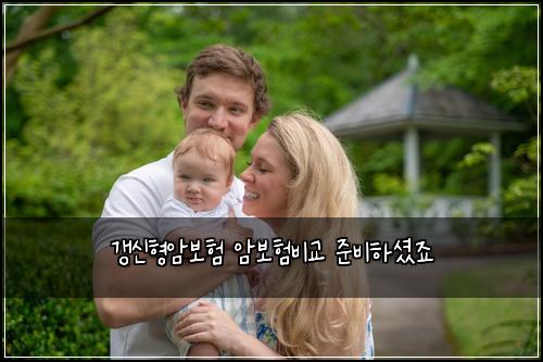 갱신형암보험 암보험비교 준비하셨죠