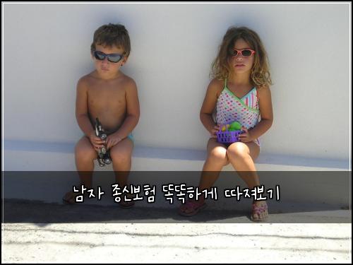 남자 종신보험 똑똑하게 따져보기