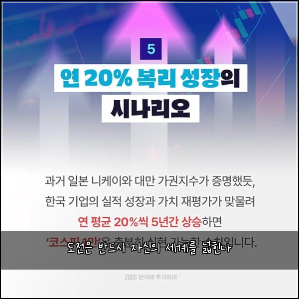 도전은 반드시 자신의 세계를 넓힌다