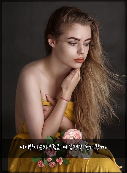 나이별자동차보험료 예상견적 쉽게할까