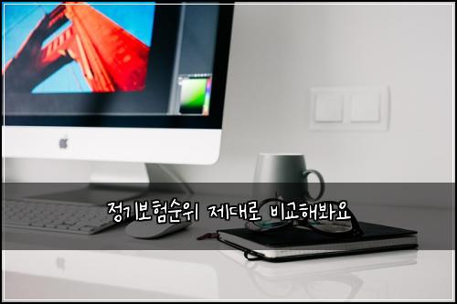 정기보험순위 제대로 비교해봐요