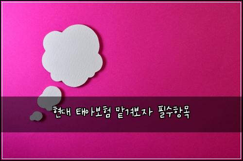 ํ๋ ํ์๋ณดํ ๋งก๊ฒจ๋ณด์ ํ์ํญ๋ชฉ