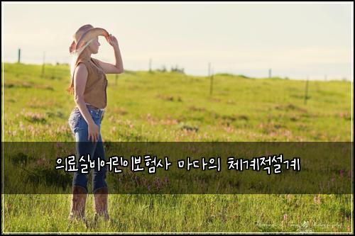 의료실비어린이보험사 마다의 체계적설계