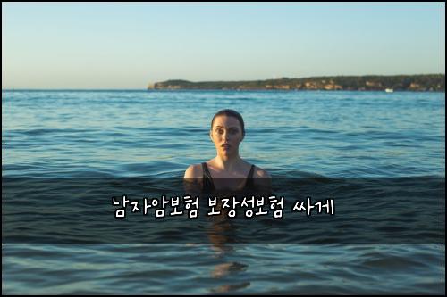 남자암보험 보장성보험  싸게