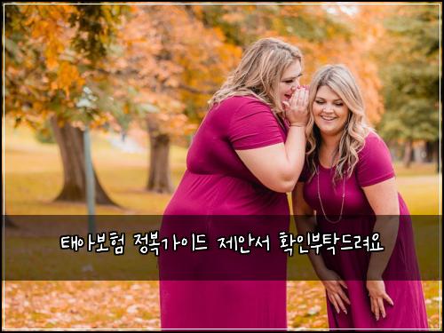 태아보험 정복가이드  제안서 확인부탁드려요