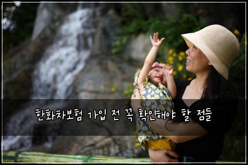 한화차보험 가입 전 꼭 확인해야 할 점들