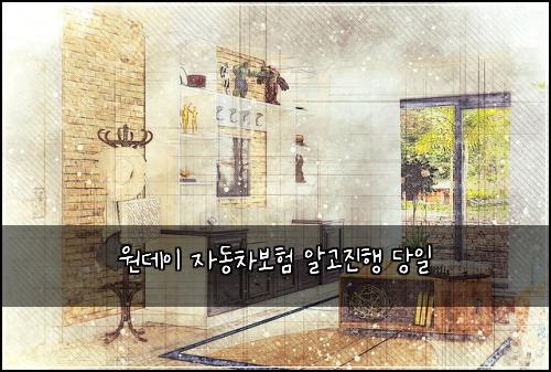 ์๋ฐ์ด ์๋์ฐจ๋ณดํ ์๊ณ ์งํ ๋น์ผ
