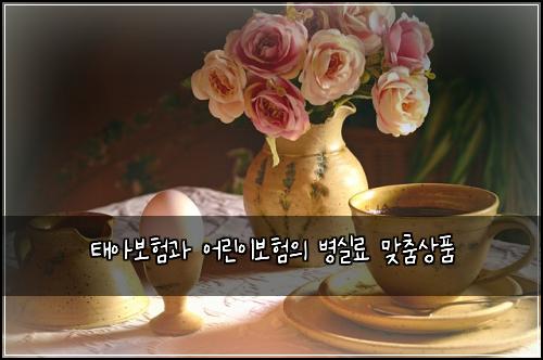 태아보험과 어린이보험의 병실료 맞춤상품