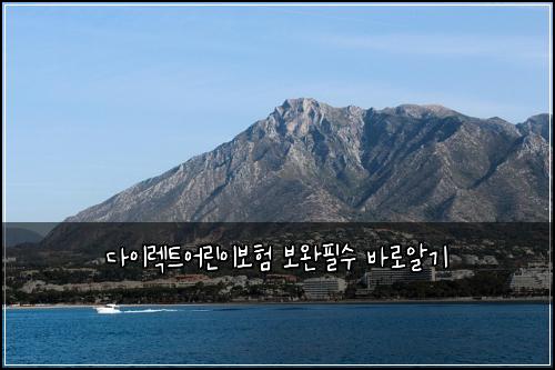 다이렉트어린이보험 보완필수  바로알기