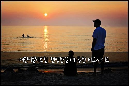 어린이실비보험 현명한설계  추천 비교사이트