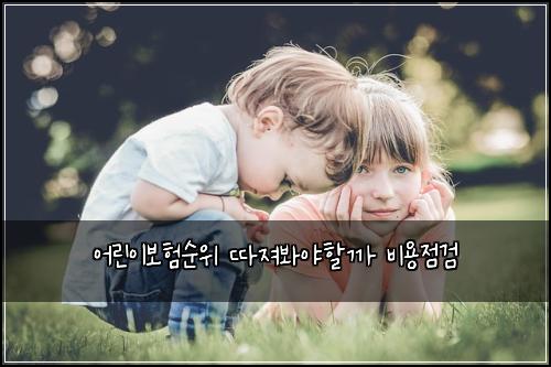 ์ด๋ฆฐ์ด๋ณดํ์์ ๋ฐ์ ธ๋ด์ผํ ๊น ๋น์ฉ์ ๊ฒ
