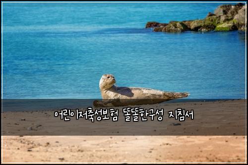 어린이저축성보험 똘똘한구성  지침서