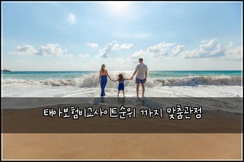 태아보험비교사이트순위 까지 맞춤관점