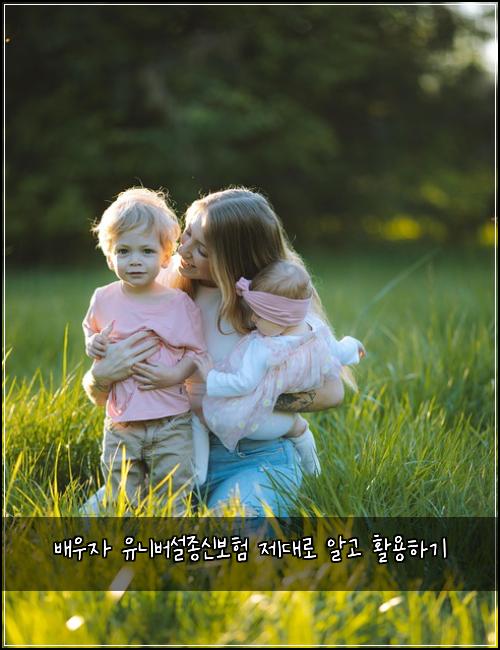 배우자 유니버설종신보험 제대로 알고 활용하기