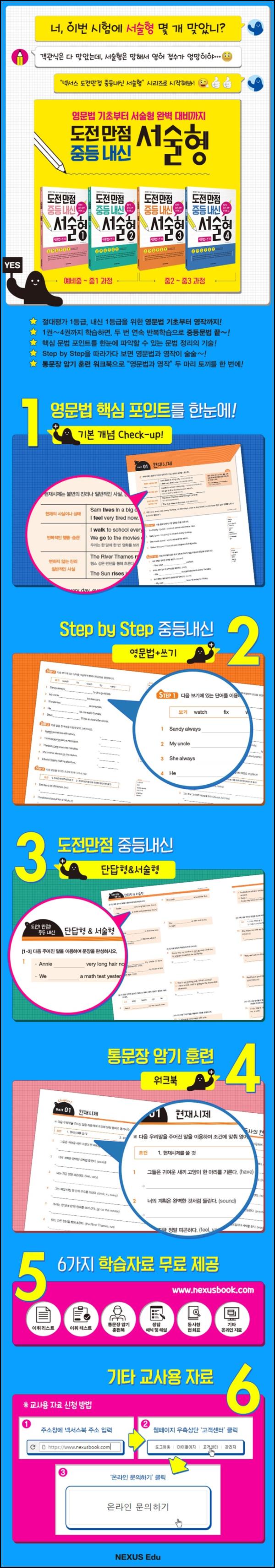 도전만점, 중등 서술형 고득점 \'클릭\' 비법_74