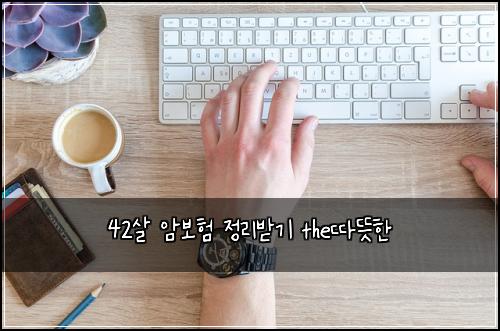 42์ด ์๋ณดํ ์ ๋ฆฌ๋ฐ๊ธฐ the๋ฐ๋ปํ