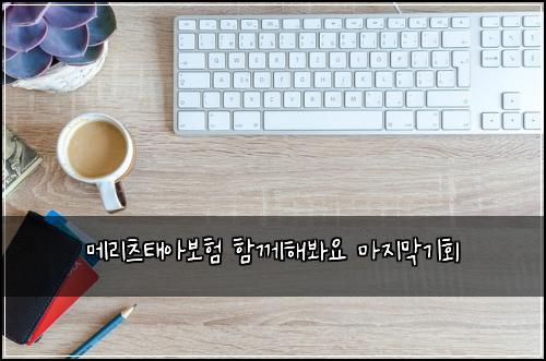 ๋ฉ๋ฆฌ์ธ ํ์๋ณดํ ํจ๊ปํด๋ด์ ๋ง์ง๋ง๊ธฐํ