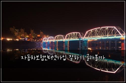 자동차보험인터넷가입 잘하기 골라볼까