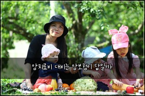 암치료비 대비는 암보험이 답일까