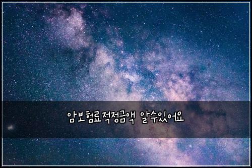์๋ณดํ๋ฃ์ ์ ๊ธ์ก ์์์์ด์