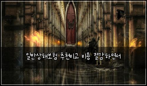 일반상해보험 추천비교  비용 절감하면서