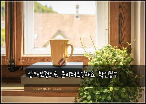 상해보험으로 준비해보실래요 확인필수